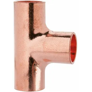 Raccord cuivre en T à souder - Femelle - Ø 20 mm - Conex / Bänninger