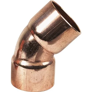 Comparateur de prix : BESOIN D'HABITAT Raccord cuivre coudé 45° à souder - Femelle - Ø 16 mm - Conex / Bänninger