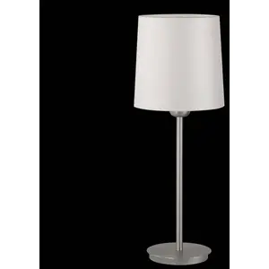 Hufnagel Lampe à poser La Havane à effet nacre blanc crème pas cher
