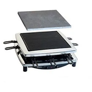 Steba RC 3 Plus Chrom - Raclette/grill/pierre à griller pas cher