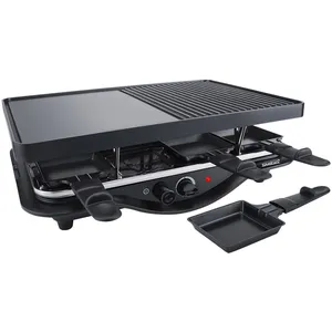 Comparateur de prix : Steba - 63 28 00 - appareil à raclette, 1400 watts, noir