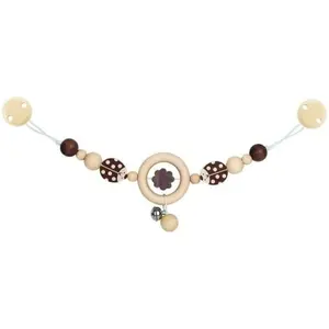 Heimess Coccinelle Chaîne de Poussette Nature Multicolore