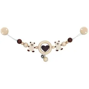 Heimess Ours Nature Chaîne de Poussette avec Hochet MulticoloreVendu parekobutiks