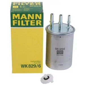 Comparateur de prix : Mann filter WK 829/6 Filtre à carburant - VÉHICULE DE TOURISME + UTILITAIRES
