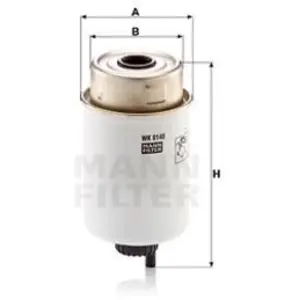 Mann filter WK 8140 Filtre à carburant - APPLICATIONS NON ROUTIÈRES pas cher