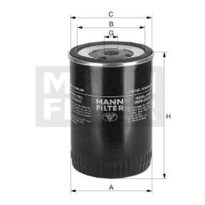 Mann filter WK 9150 Filtre à carburant - APPLICATIONS NON ROUTIÈRES pas cher