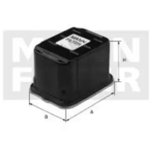 Mann filter WK 13 002 Filtre à carburant - APPLICATIONS NON ROUTIÈRES pas cher