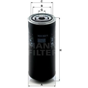 Mann filter WDK 962/11 Filtre à carburant - APPLICATIONS NON ROUTIÈRES pas cher