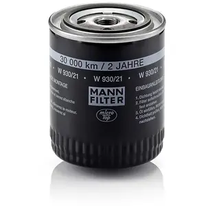 Mann filter W 930/21 Filtre à huile - VÉHICULE DE TOURISME + UTILITAIRES pas cher