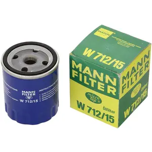 Comparateur de prix : Filtre à huile Mann filter W 712/15 - Réf. W712/15