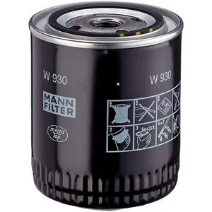 Comparateur de prix : Mann filter W 932 Filtre à huile - VÉHICULE DE TOURISME + UTILITAIRES