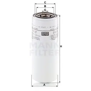 Mann filter WK 970/2 Filtre à carburant - APPLICATIONS NON ROUTIÈRES pas cher