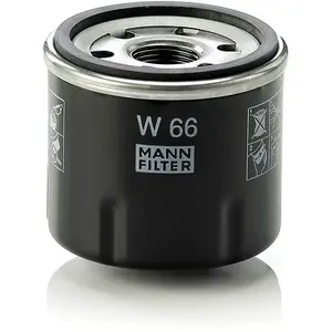 Comparateur de prix : Mann filter W 66 Filtre à huile - VÉHICULE DE TOURISME + UTILITAIRES, noir