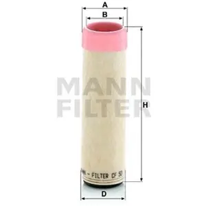 Mann filter CF 50 Elément secondaire - APPLICATIONS NON ROUTIÈRES pas cher