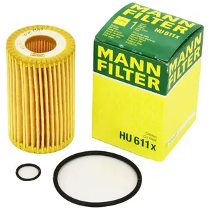 Mann filter HU 611 x Filtre à huile - VÉHICULE DE TOURISME + UTILITAIRES pas cher