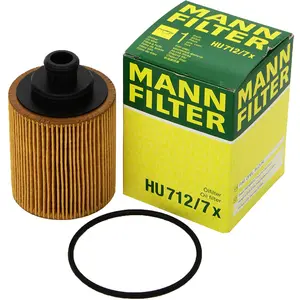 Mann filter HU 712/7 x Filtre à huile - VÉHICULE DE TOURISME + UTILITAIRES pas cher