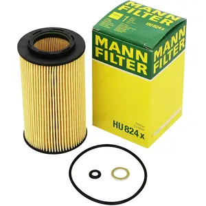 Mann filter HU 824 x Filtre à huile - VÉHICULE DE TOURISME + UTILITAIRES pas cher