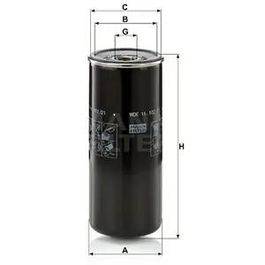 Filtre à carburant WDK 11 102/21 Mann WDK11102/21 pas cher