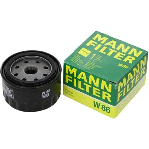 Mann filter W 86 Filtre à huile - VÉHICULE DE TOURISME + UTILITAIRES pas cher