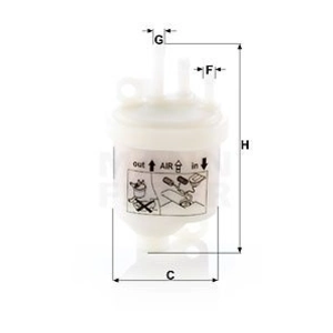 Mann filter WK 53 Filtre à carburant - APPLICATIONS NON ROUTIÈRES pas cher
