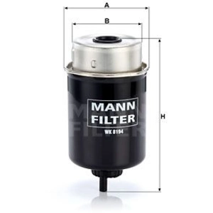 Mann filter WK 8194 Filtre à carburant - APPLICATIONS NON ROUTIÈRES pas cher