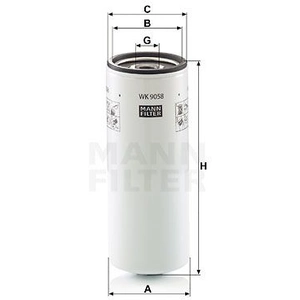 Mann filter WK 9058 Filtre à carburant - APPLICATIONS NON ROUTIÈRES pas cher