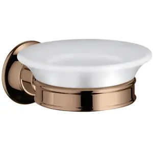 Hansgrohe AXOR Porte-Savon Montreux, Coloris: Rouge Poli Or