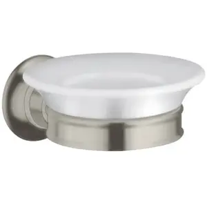 Hansgrohe AXOR Porte-Savon Montreux, Coloris: Acier Inoxydable Optic