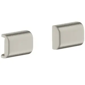 hansgrohe Axor Cache universel pour rampe, aspect acier inoxydable