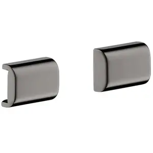 hansgrohe Axor Capot universel pour rambarde, chrome noir poli