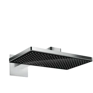 Hansgrohe Douche de tête Rainmaker Select 460 1 jet avec bras de douche noir chroméVendu paramazon