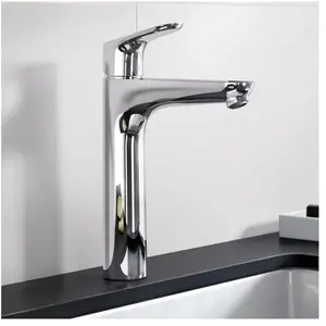 Mitigeur de lavabo 190 avec tirette et vidage chromé Focus - Hansgrohe pas cher