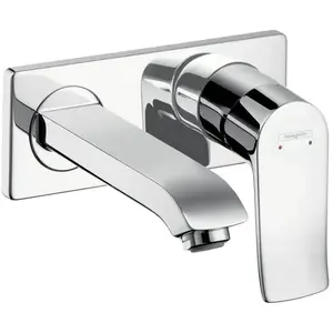 Hansgrohe - Metris New - Mitigeur de lavabo encastré, chrome 31085000 pas cher