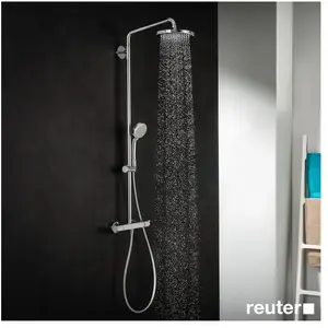 hansgrohe Croma Colonne de douche, Mitigeur thermostatique, 27188000,