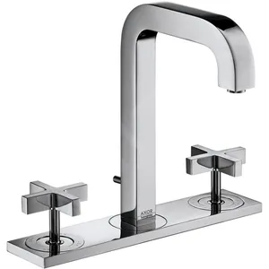 Axor Citterio - Mitigeur de lavabo avec vidage, installation à 3 trous, chrome 39134000Vendu paramazon