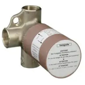Hansgrohe - Trio 15981180 Robinet d'arrêt et de dérivation, dn 20 pas cher