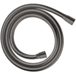 Comparateur de prix : Flexible de douche 1,25 m HANSGROHE Isiflex noir chromé brossé