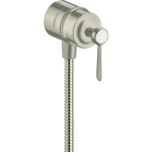 AXOR Montreux raccord de flexible avec robinet d'arrêt, 16883820,
