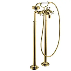 hansgrohe Kit de montage Axor Montreux Mitigeur évier deux poignées, s...