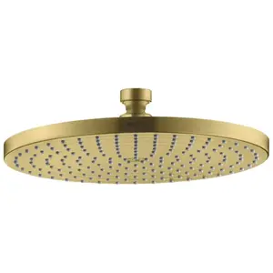 hansgrohe Axor Starck pomme de douche plafond ou murale, 240 mm, 1 jet, brossé