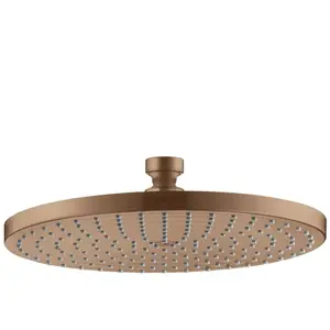 hansgrohe Axor Starck pomme de douche plafond, Ø 240 mm, 1 jet, brossé, rond