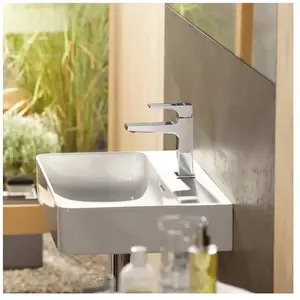 hansgrohe Mitigeur de lavabo 110 poignée étrier, avec tirette et vidage chromé pas cher