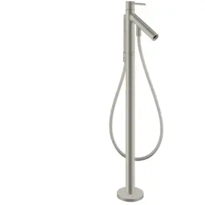 hansgrohe Mitigeur bain monocommande Axor Starck A 156 mm, sol, avec poignée à broche, ED