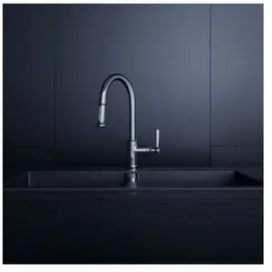Hansgrohe Axor Montreux 1-gats keukenkraan m hoge draaibare ronde uitl... pas cher