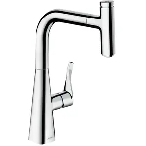 Comparateur de prix : Hansgrohe Robinet de cuisine avec douchette Metris Select M71 240 chromé TU
