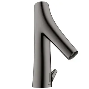 hansgrohe Mitigeur électronique pour lavabo Axor Starck Organic avec régulation température, raccord secteur, bleu poli pas cher