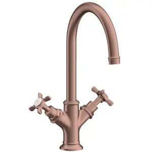 Axor Montreux mitigeur lavabo à deux poignées 210, sans - Hansgrohe pas cher
