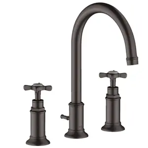 hansgrohe AXOR Mélangeur lavabo 3 trous Montreux 180, vidage par