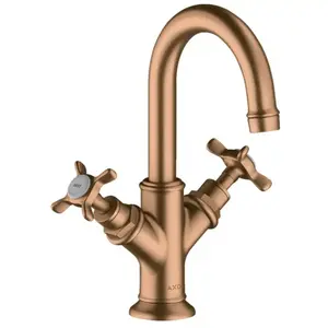 Hansgrohe - axor Montreux mitigeur lavabo 2 poignées 160, vidage pas cher