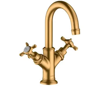 Hansgrohe - axor Montreux mitigeur lavabo 2 poignées 160, vidage